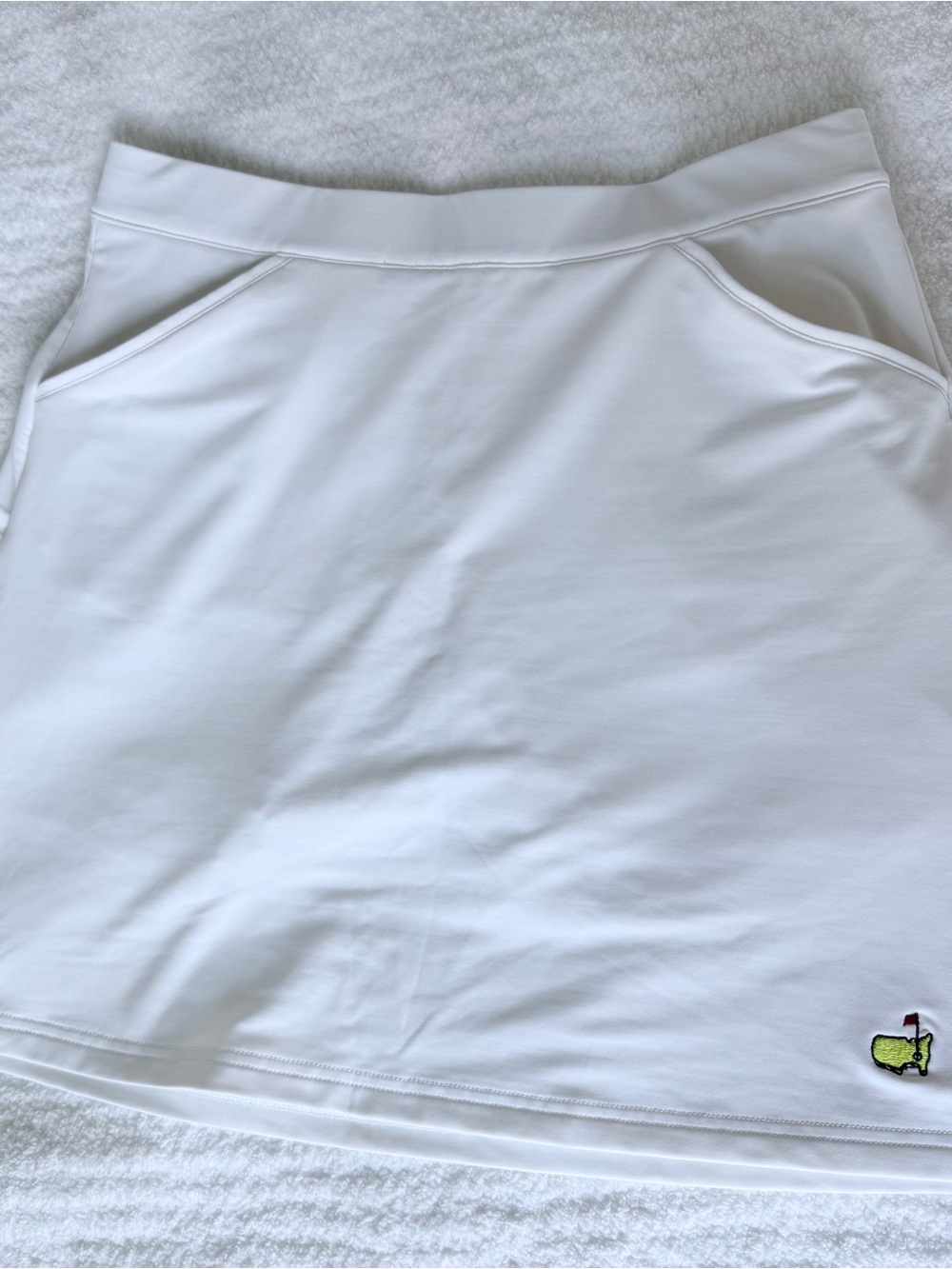 Masters White Golf Skort